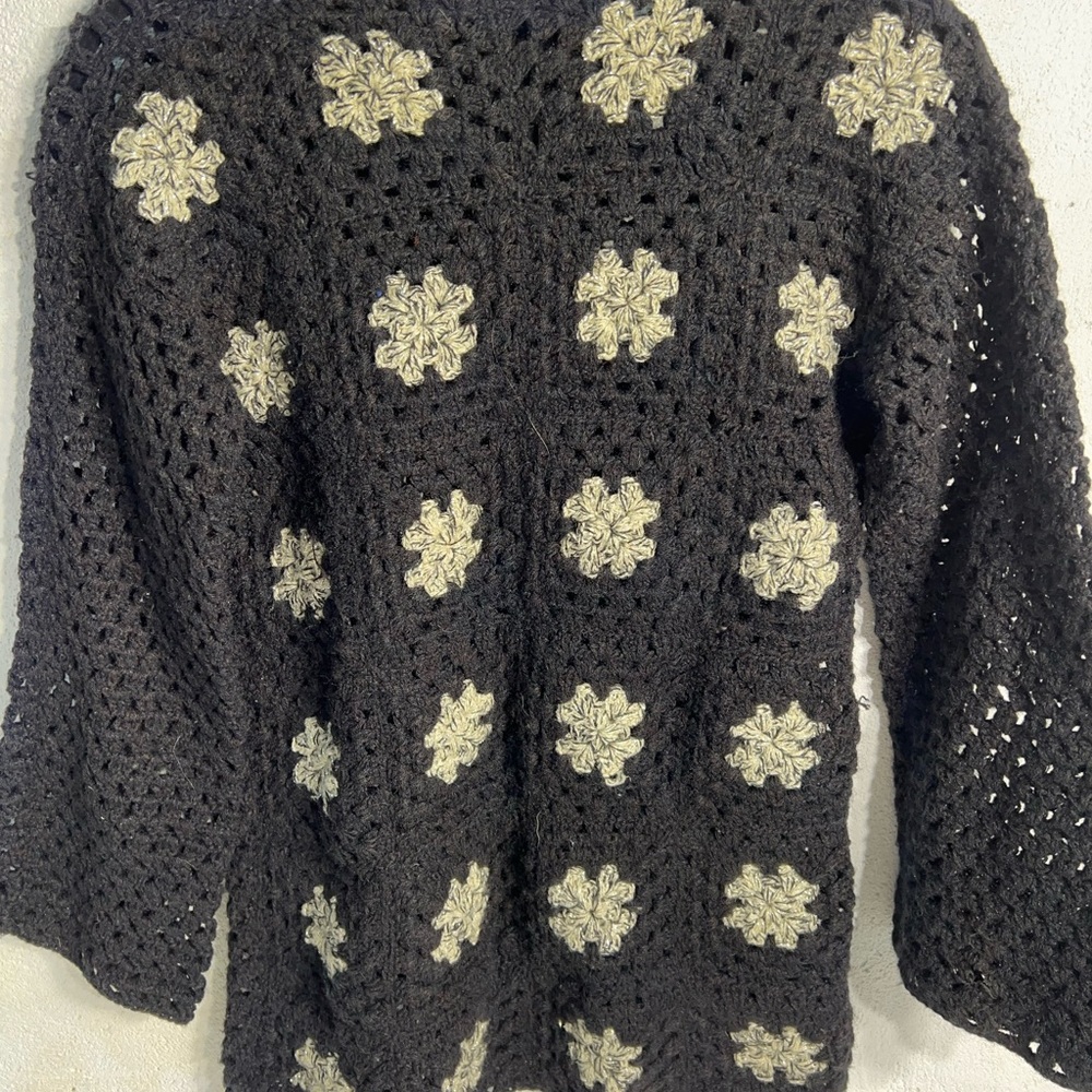 Handmade snowflake sweater